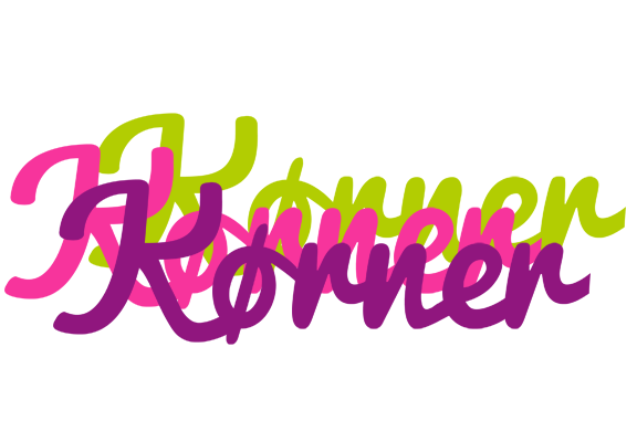 Kørner flowers logo