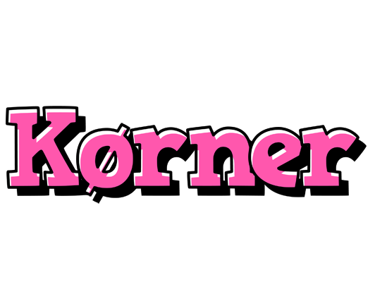 Kørner girlish logo