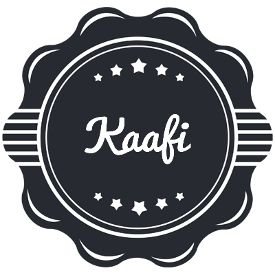 Kaafi badge logo