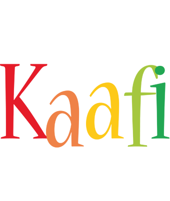 Kaafi birthday logo