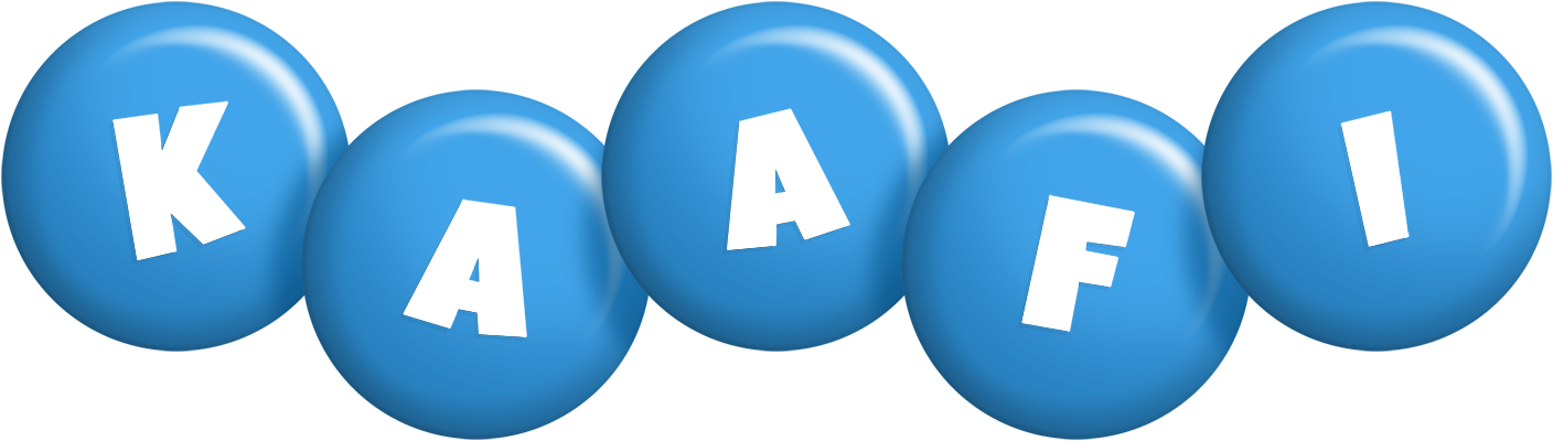 Kaafi candy-blue logo