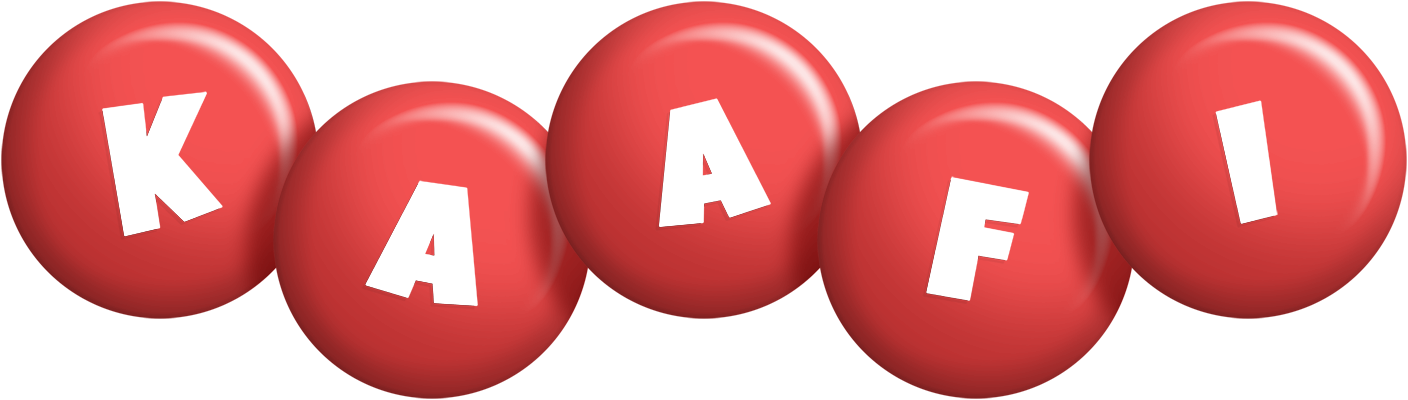 Kaafi candy-red logo