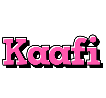 Kaafi girlish logo