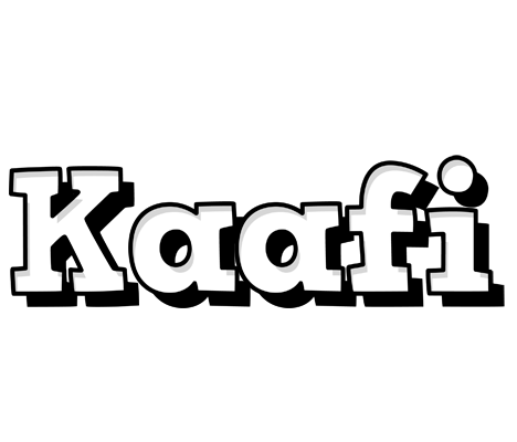 Kaafi snowing logo