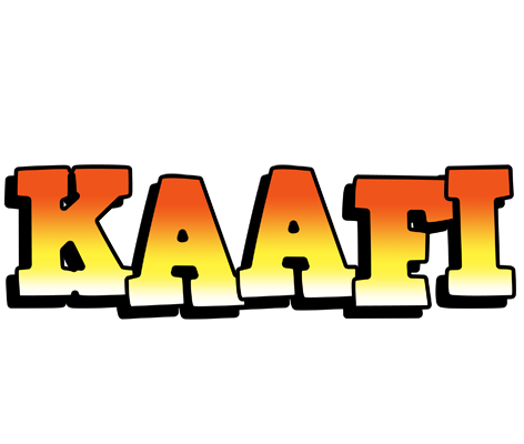 Kaafi sunset logo