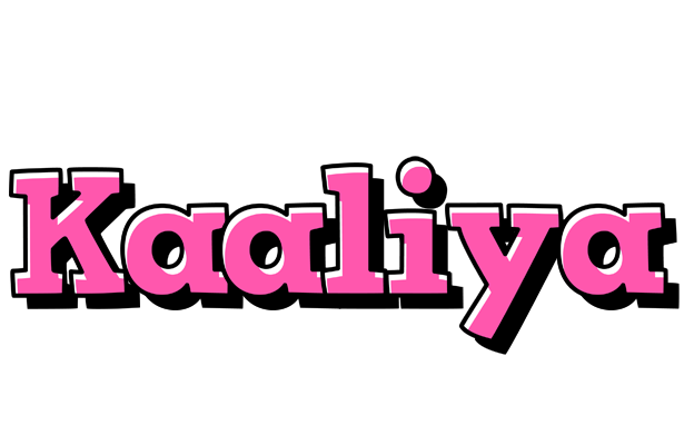 Kaaliya girlish logo