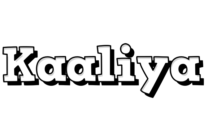 Kaaliya snowing logo