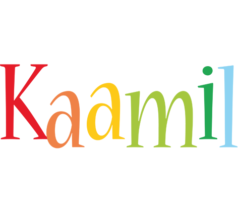 Kaamil birthday logo