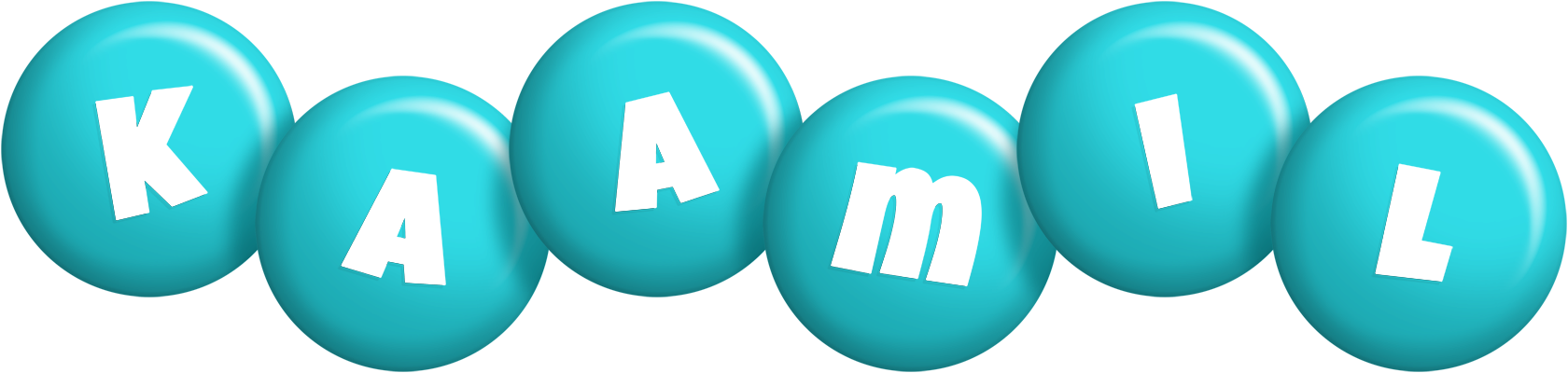 Kaamil candy-azur logo