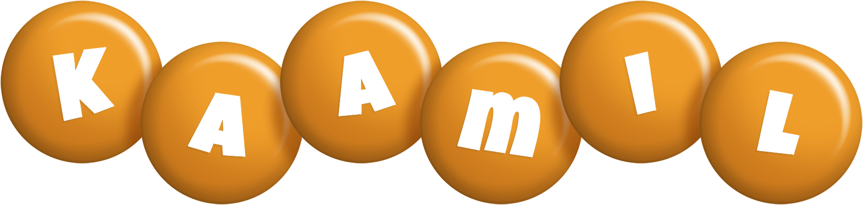 Kaamil candy-orange logo