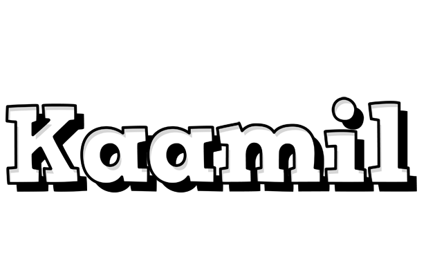 Kaamil snowing logo
