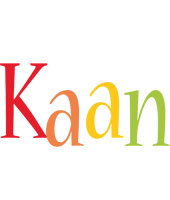 Kaan birthday logo