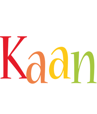 Kaan birthday logo