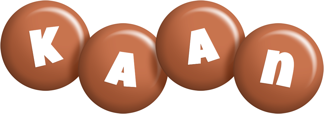 Kaan candy-brown logo