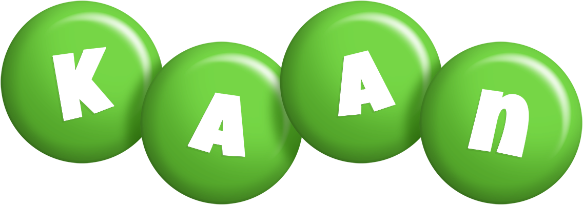 Kaan candy-green logo