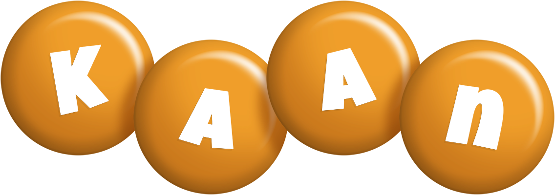 Kaan candy-orange logo