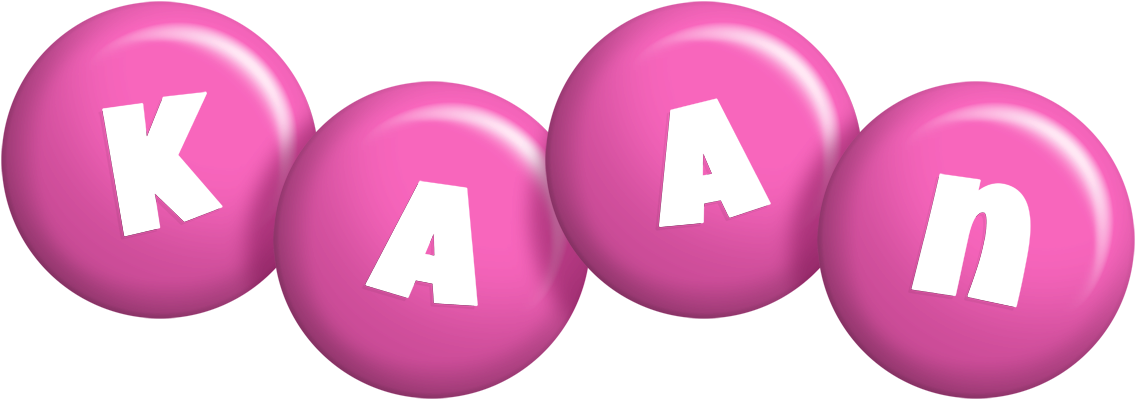 Kaan candy-pink logo