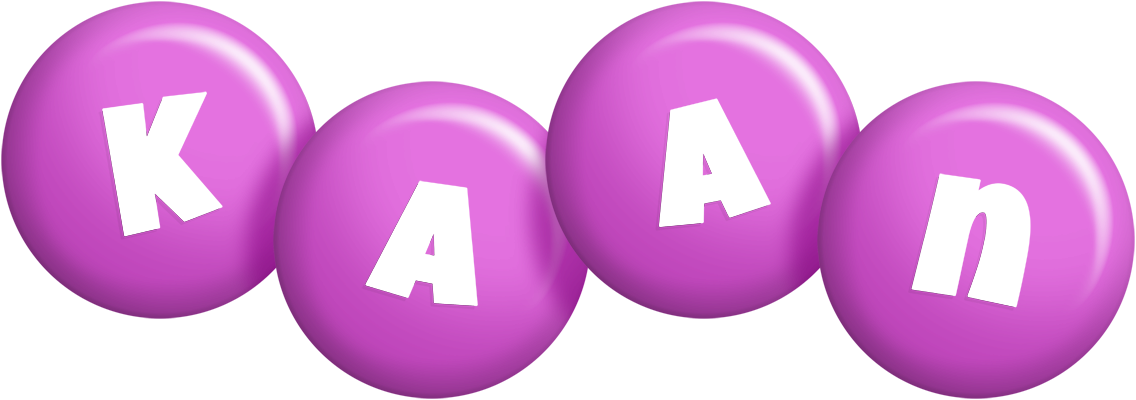 Kaan candy-purple logo