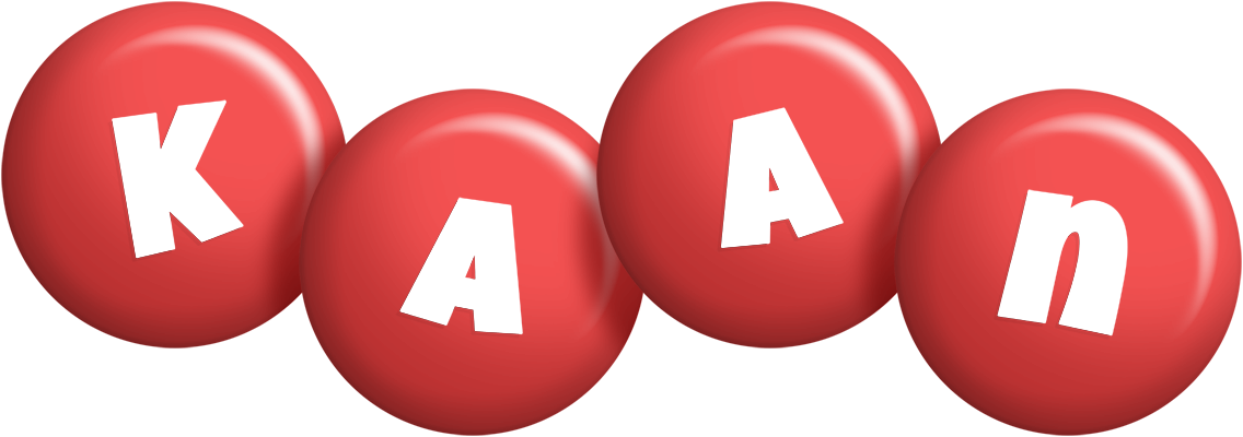 Kaan candy-red logo