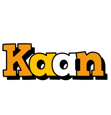 Kaan cartoon logo