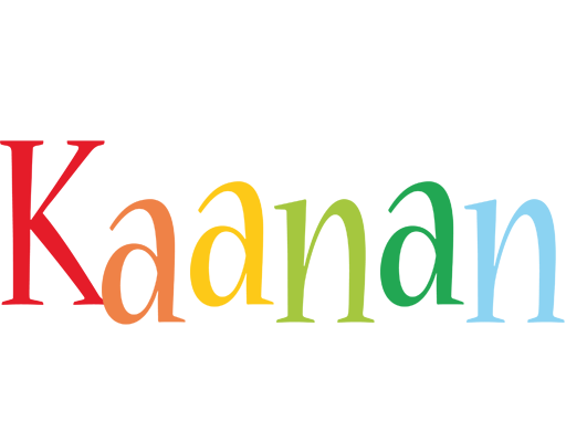 Kaanan birthday logo
