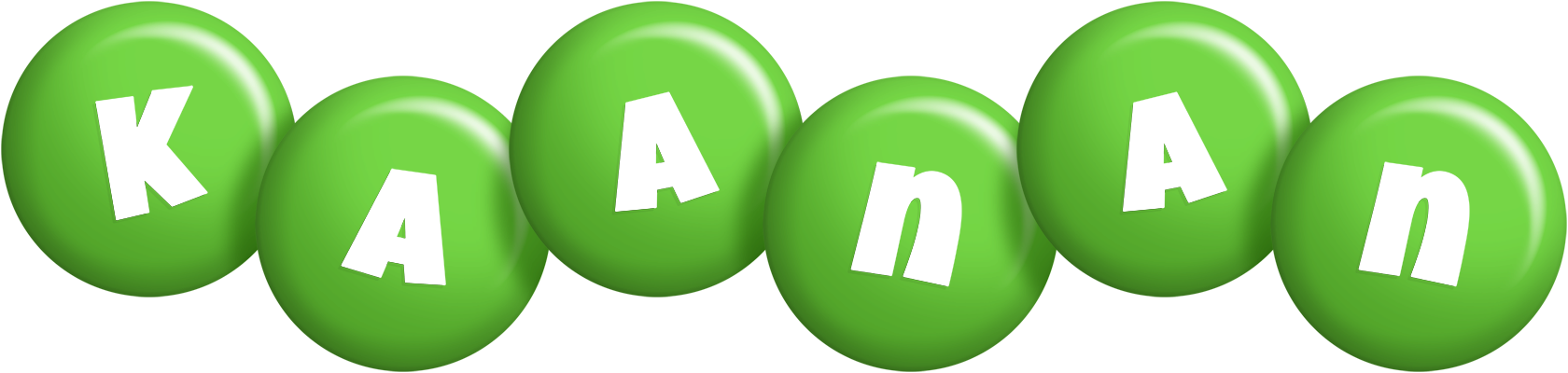 Kaanan candy-green logo