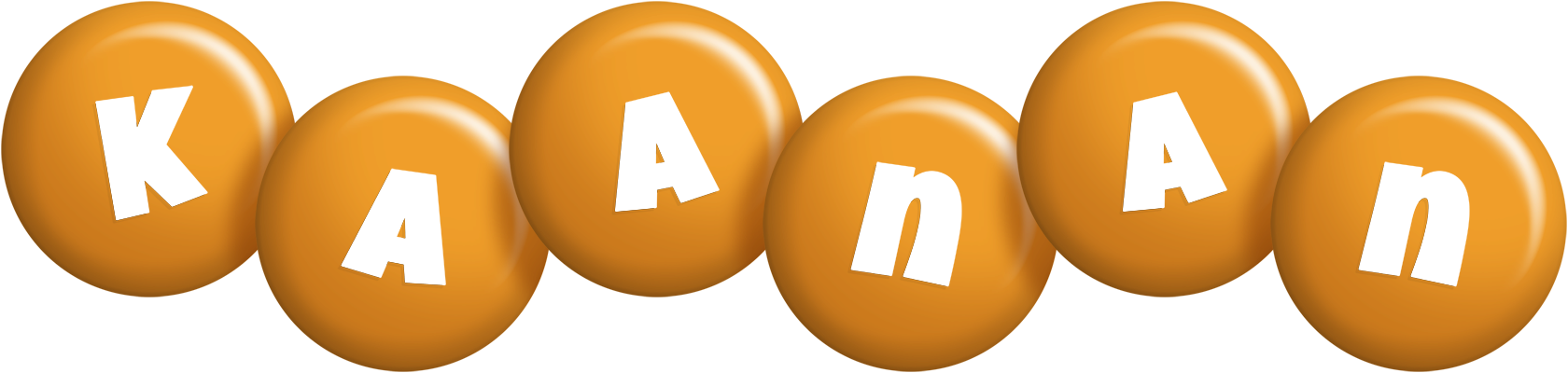 Kaanan candy-orange logo