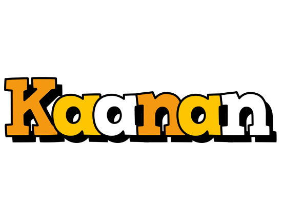 Kaanan cartoon logo