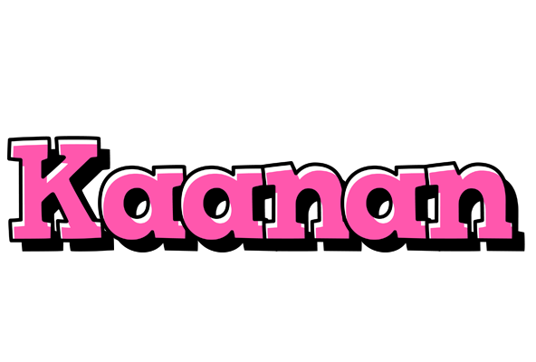 Kaanan girlish logo