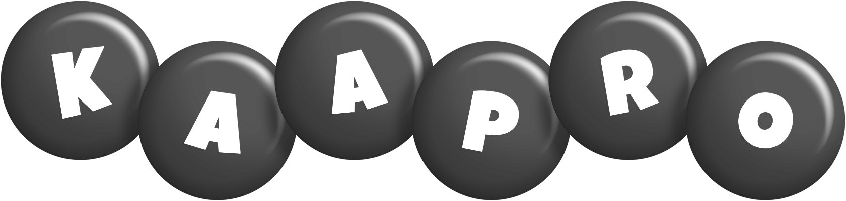 Kaapro candy-black logo