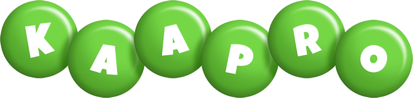 Kaapro candy-green logo