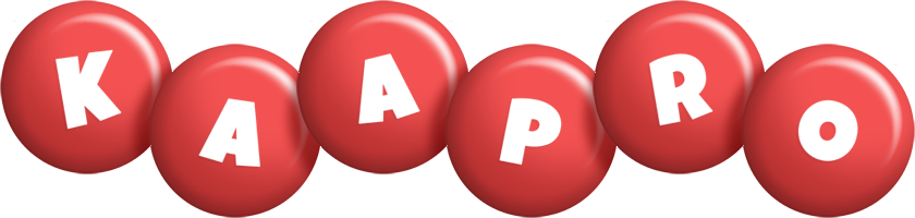 Kaapro candy-red logo