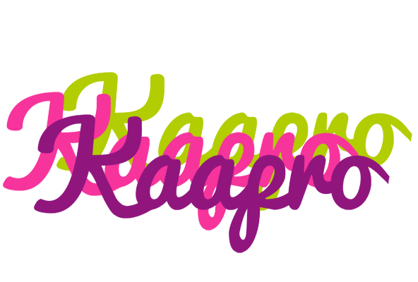 Kaapro flowers logo