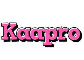 Kaapro girlish logo