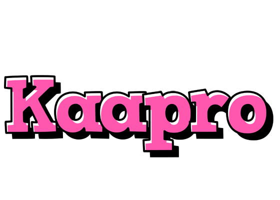 Kaapro girlish logo