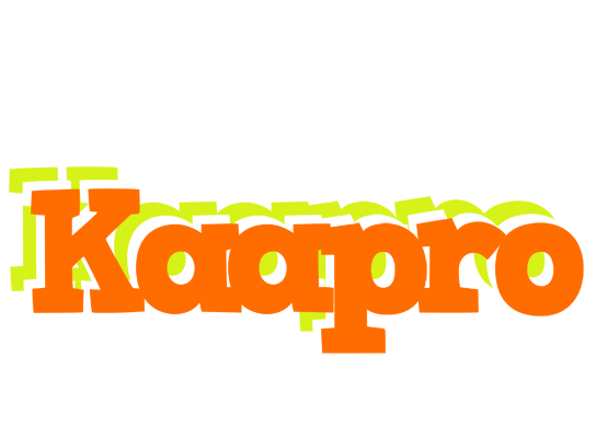 Kaapro healthy logo