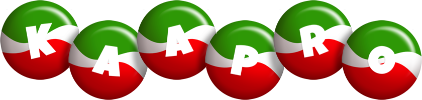 Kaapro italy logo