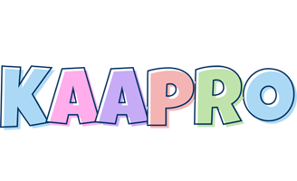 Kaapro pastel logo