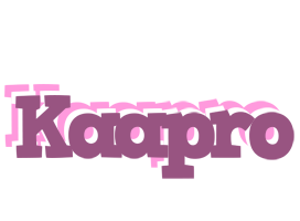 Kaapro relaxing logo