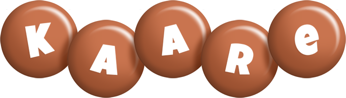 Kaare candy-brown logo