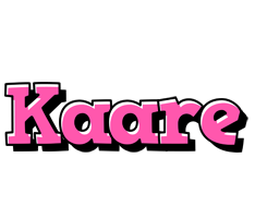 Kaare girlish logo