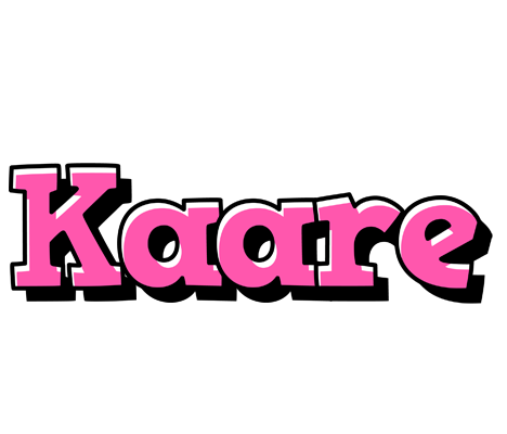 Kaare girlish logo
