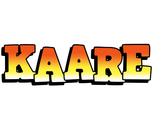 Kaare sunset logo
