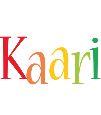 Kaari birthday logo