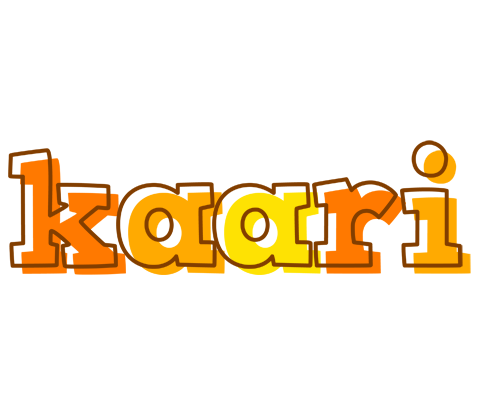 Kaari desert logo