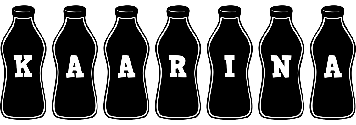 Kaarina bottle logo