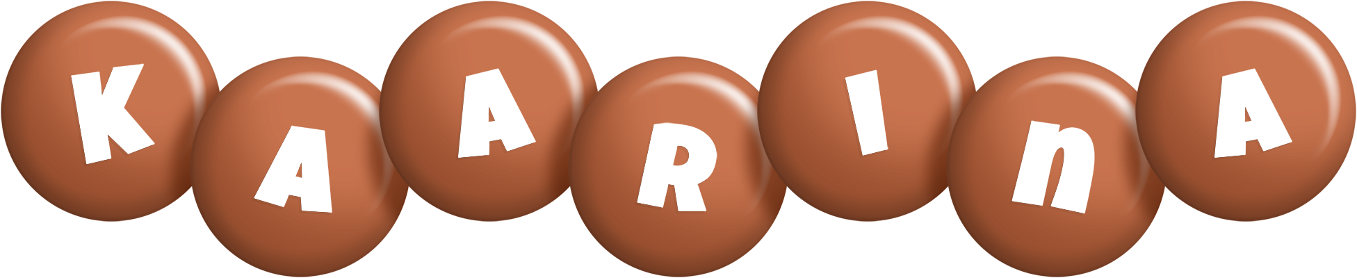 Kaarina candy-brown logo