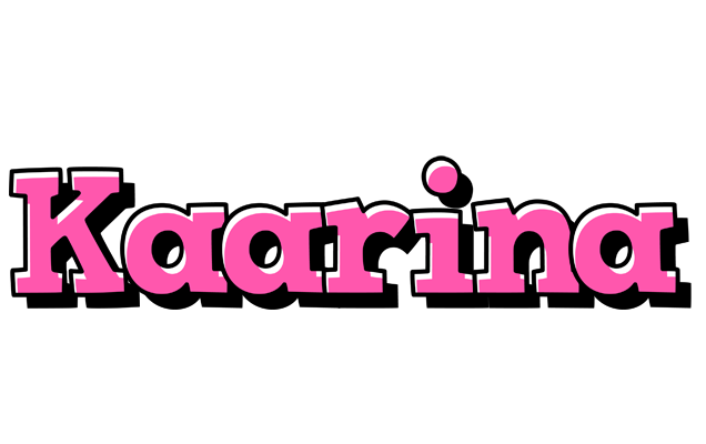 Kaarina girlish logo