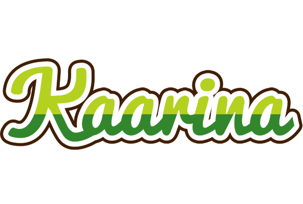 Kaarina golfing logo