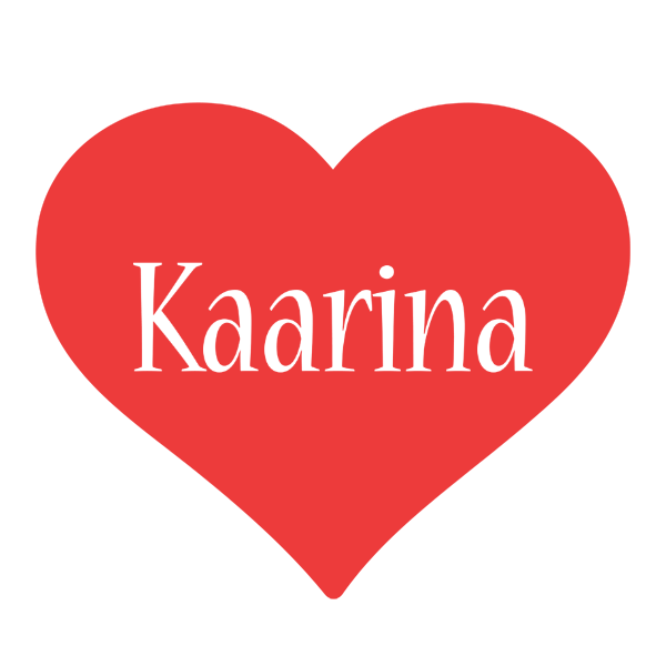 Kaarina love logo